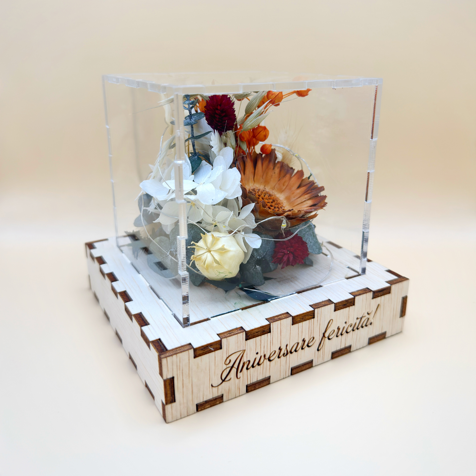 Cutie Luminoasă Decorativă – 10 cm (Model 13) - imagine 3