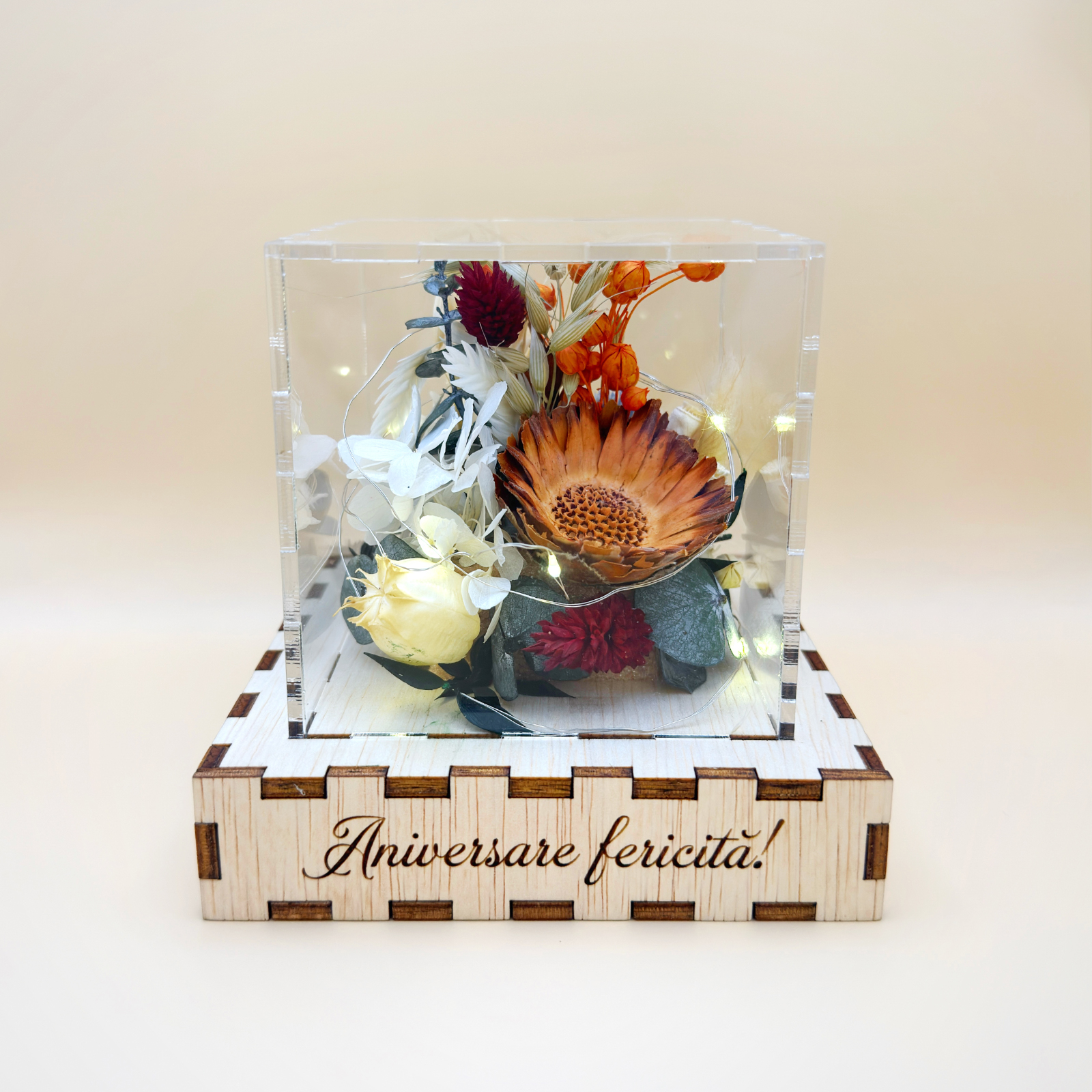 Cutie Luminoasă Decorativă – 10 cm (Model 13) - imagine 5