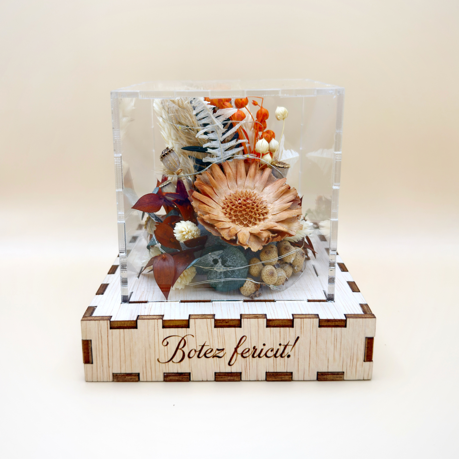 Cutie Luminoasă Decorativă – 10 cm (Model 14) - imagine 2