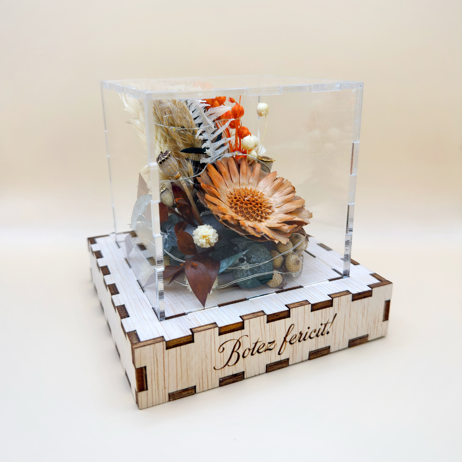 Cutie Luminoasă Decorativă – 10 cm (Model 14) - imagine 3