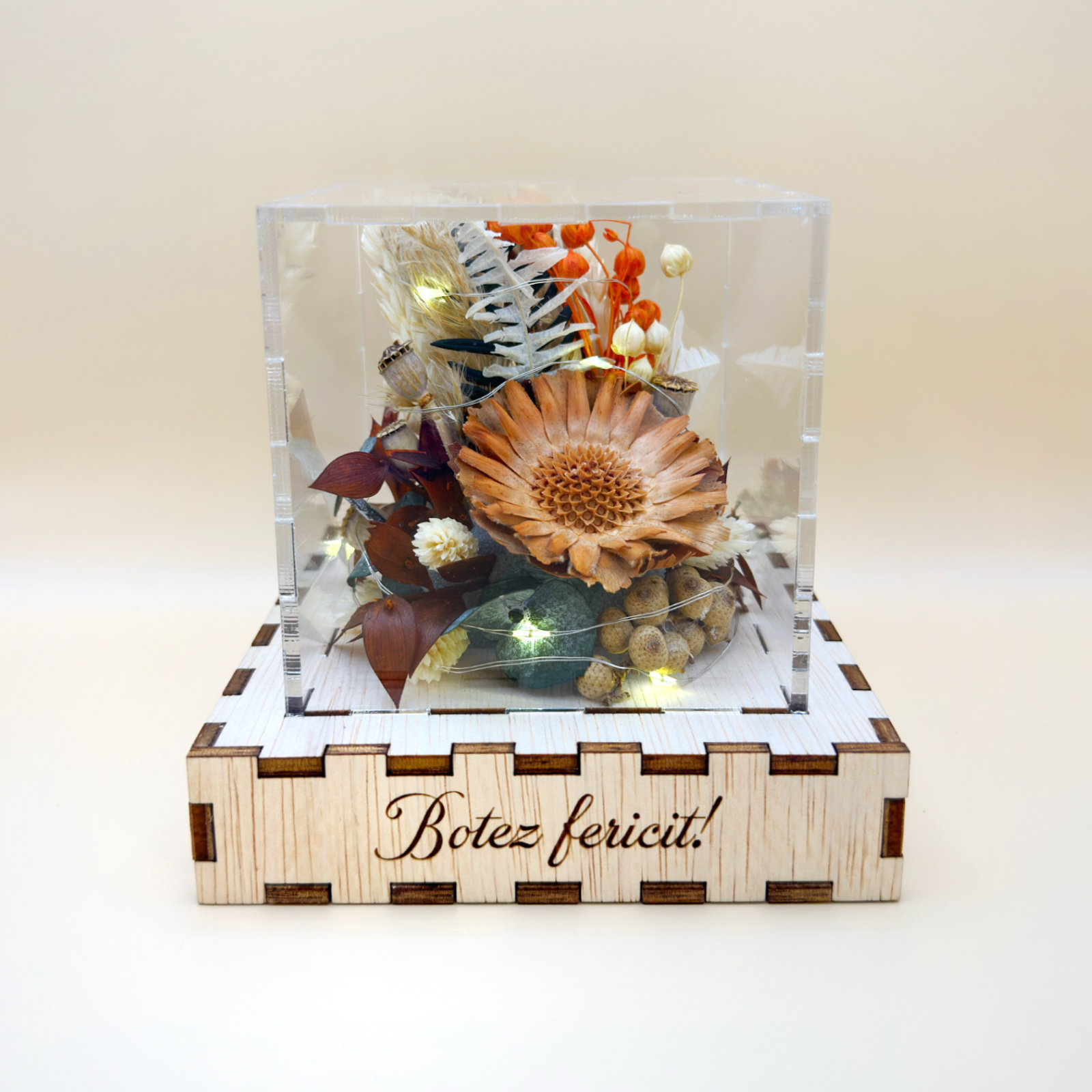Cutie Luminoasă Decorativă – 10 cm (Model 14) - imagine 5