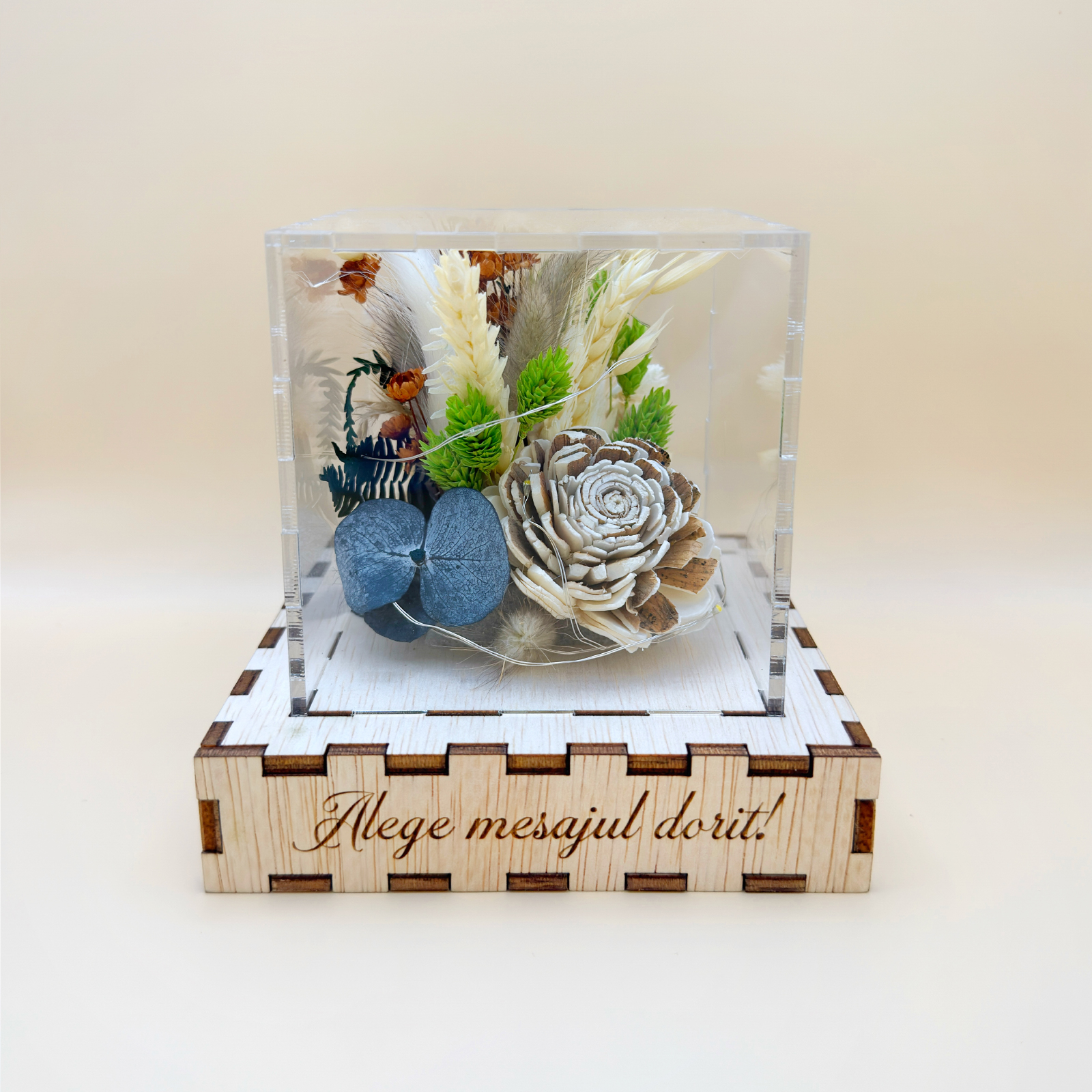 Cutie Luminoasă Decorativă – 10 cm (Model 15)