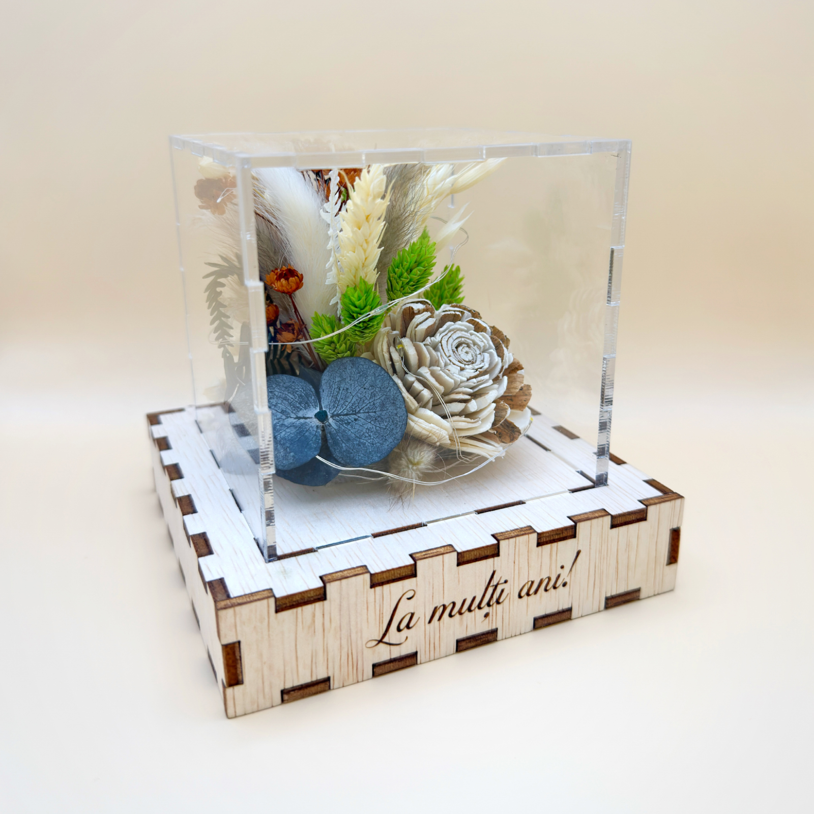 Cutie Luminoasă Decorativă – 10 cm (Model 15) - imagine 3