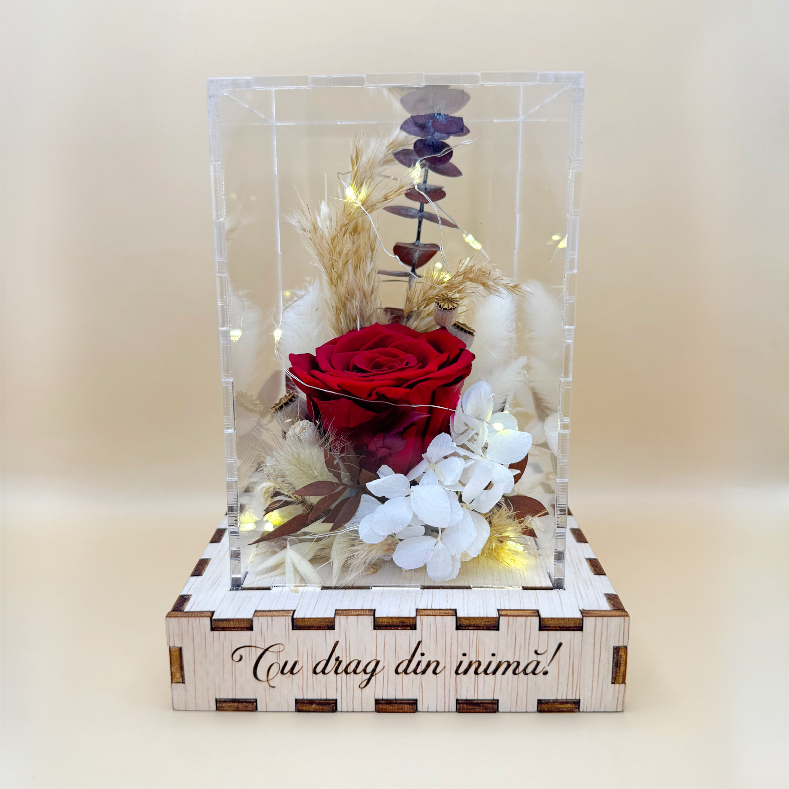 Cutie Luminoasă Decorativă – 15 cm (Model 01) - imagine 5