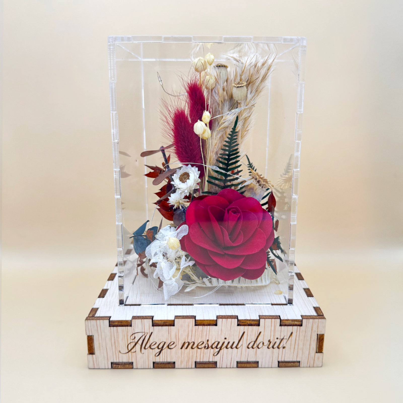 Cutie Luminoasă Decorativă – 15 cm (Model 02)