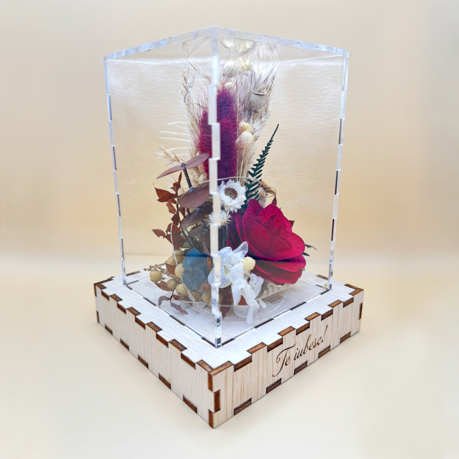 Cutie Luminoasă Decorativă – 15 cm (Model 02) - imagine 3