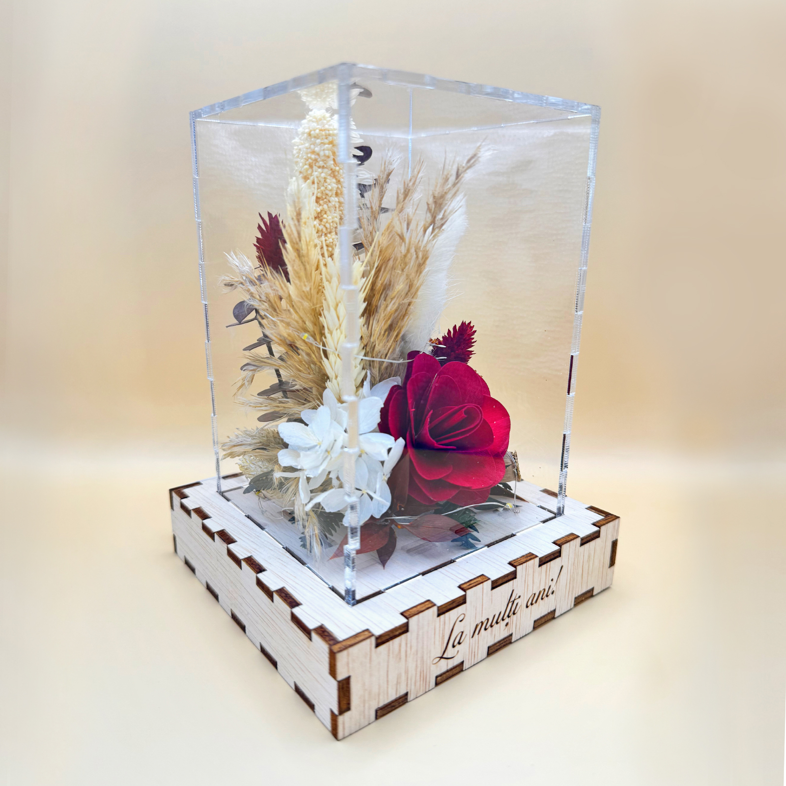 Cutie Luminoasă Decorativă – 15 cm (Model 05) - imagine 3