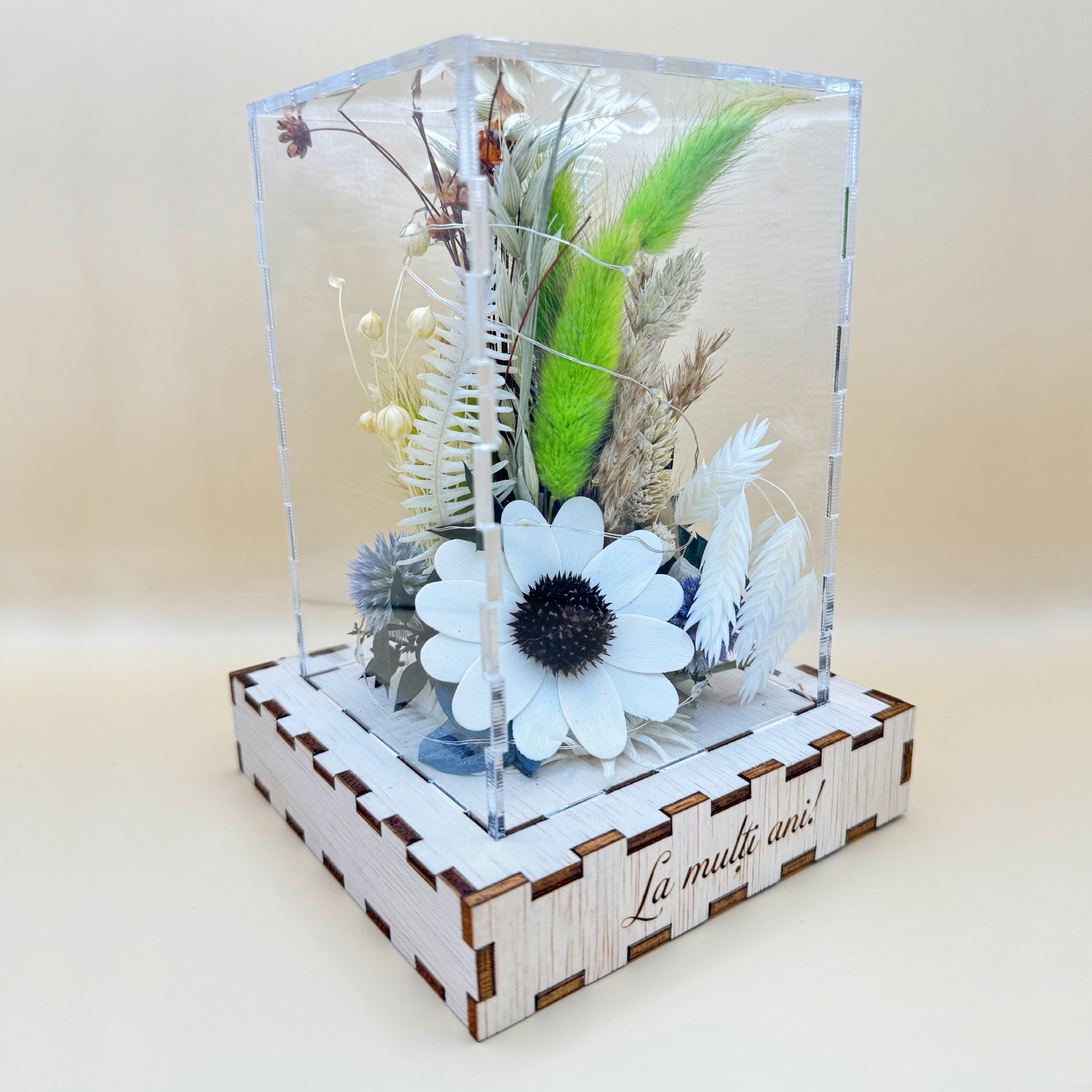 Cutie Luminoasă Decorativă – 15 cm (Model 10) - imagine 3