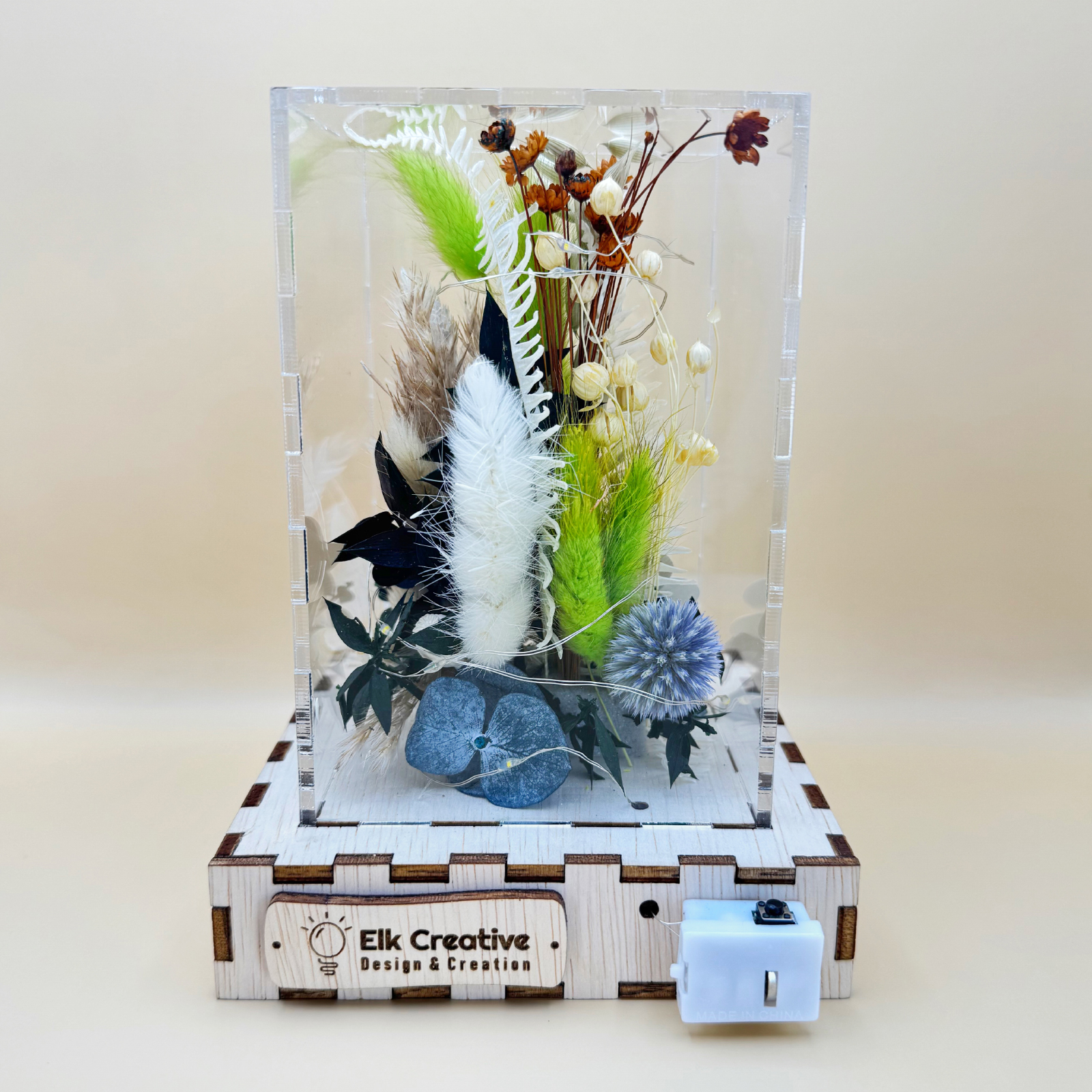 Cutie Luminoasă Decorativă – 15 cm (Model 10) - imagine 4