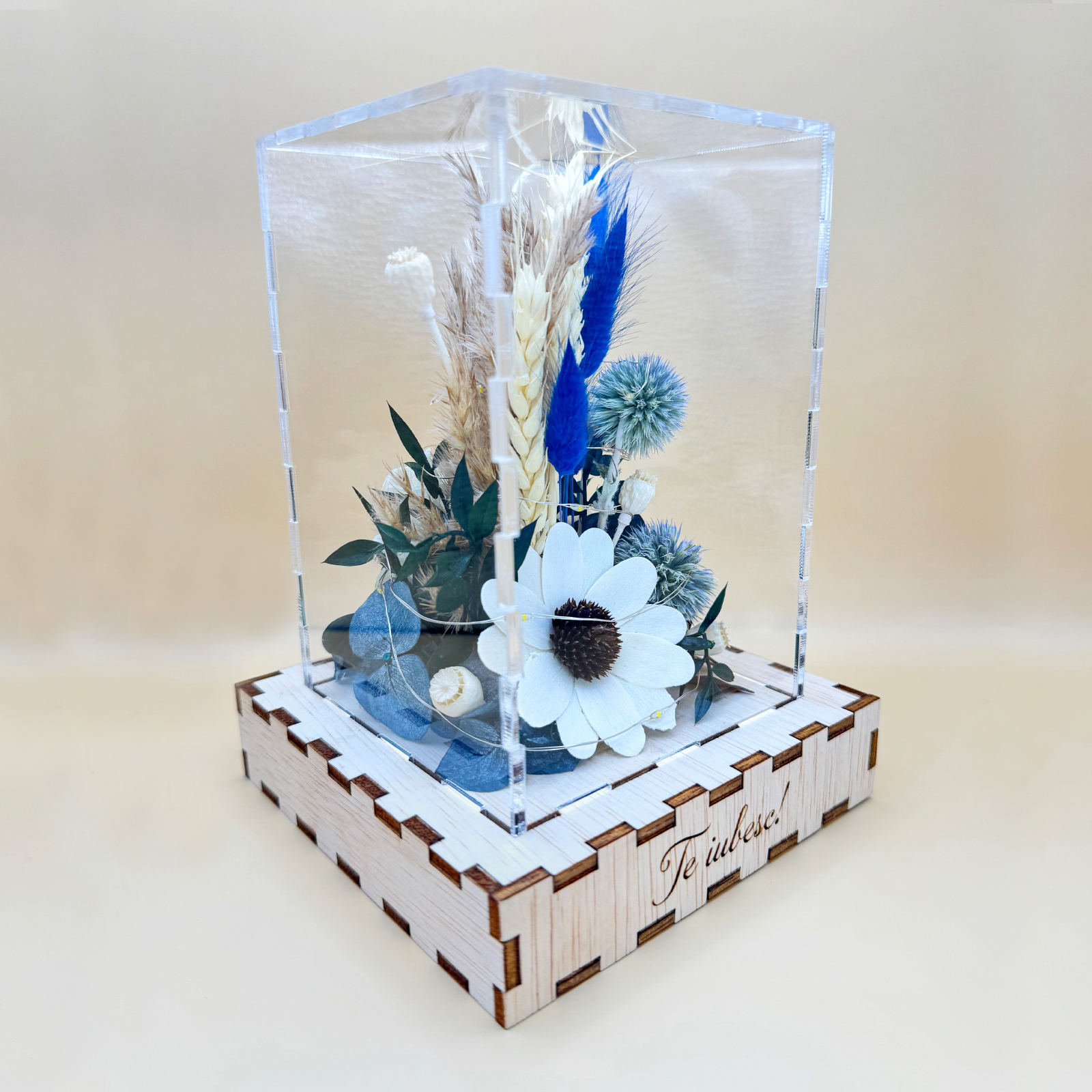 Cutie Luminoasă Decorativă – 15 cm (Model 12) - imagine 3