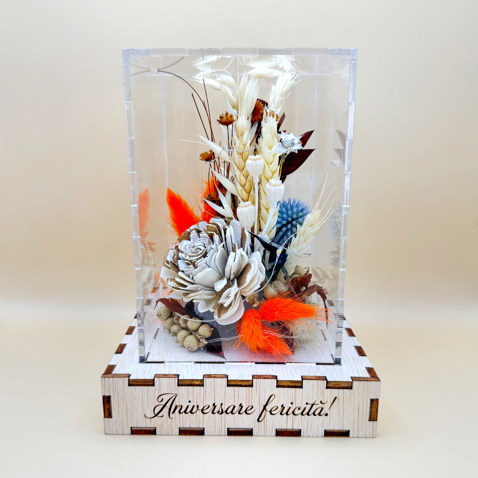 Cutie Luminoasă Decorativă – 15 cm (Model 13) - imagine 2