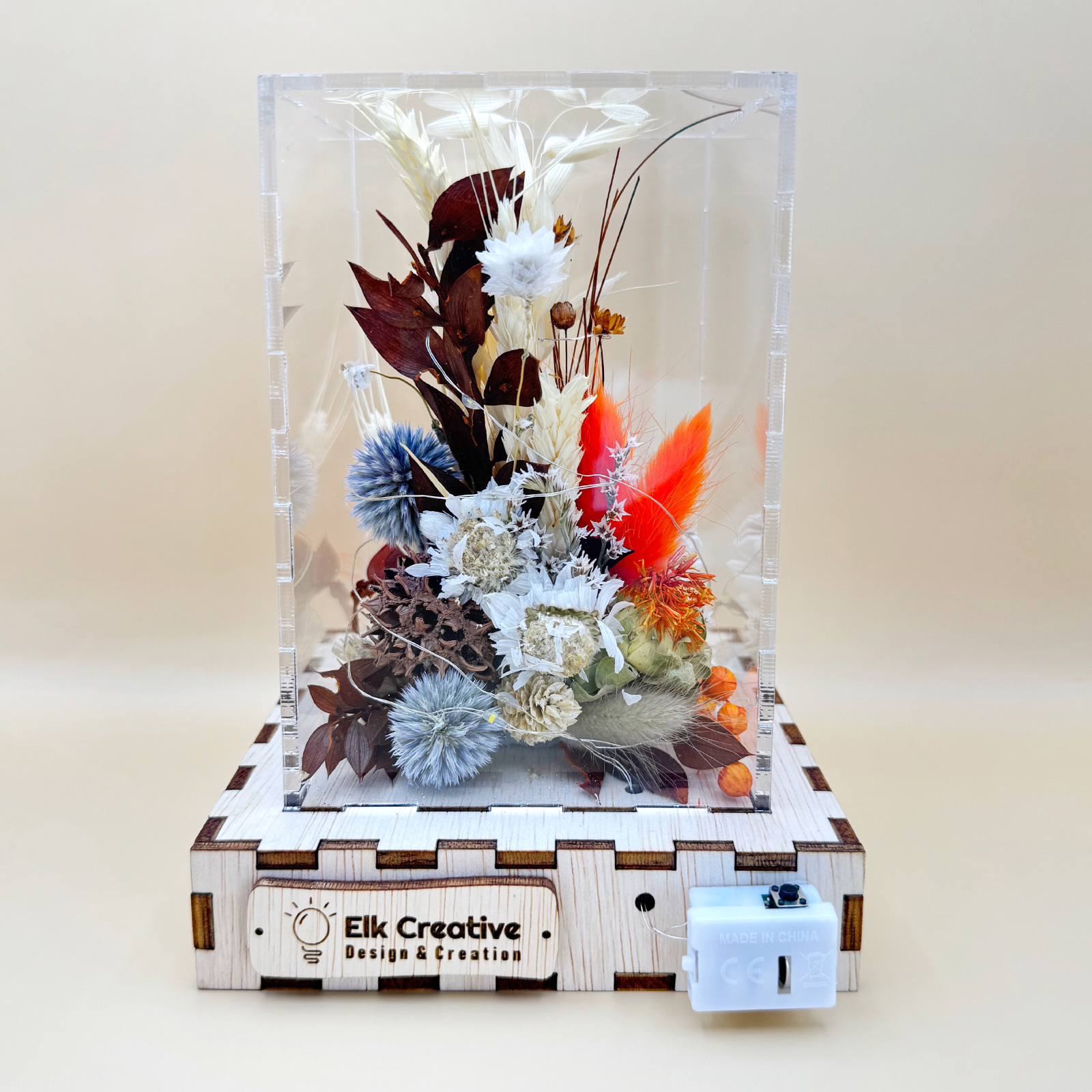 Cutie Luminoasă Decorativă – 15 cm (Model 13) - imagine 4