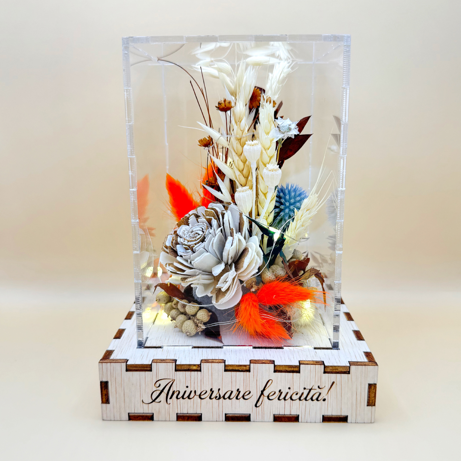 Cutie Luminoasă Decorativă – 15 cm (Model 13) - imagine 5