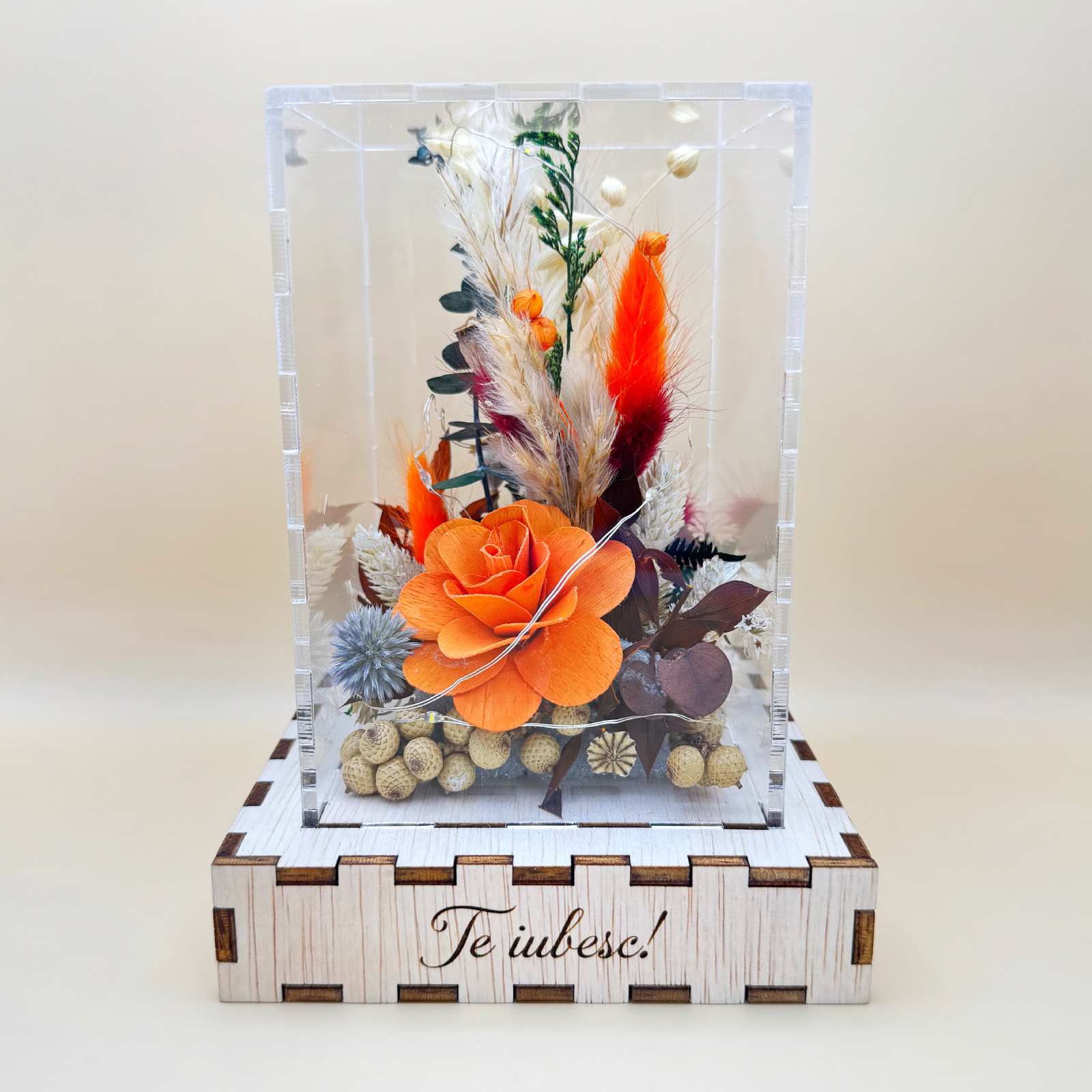 Cutie Luminoasă Decorativă – 15 cm (Model 17) - imagine 2