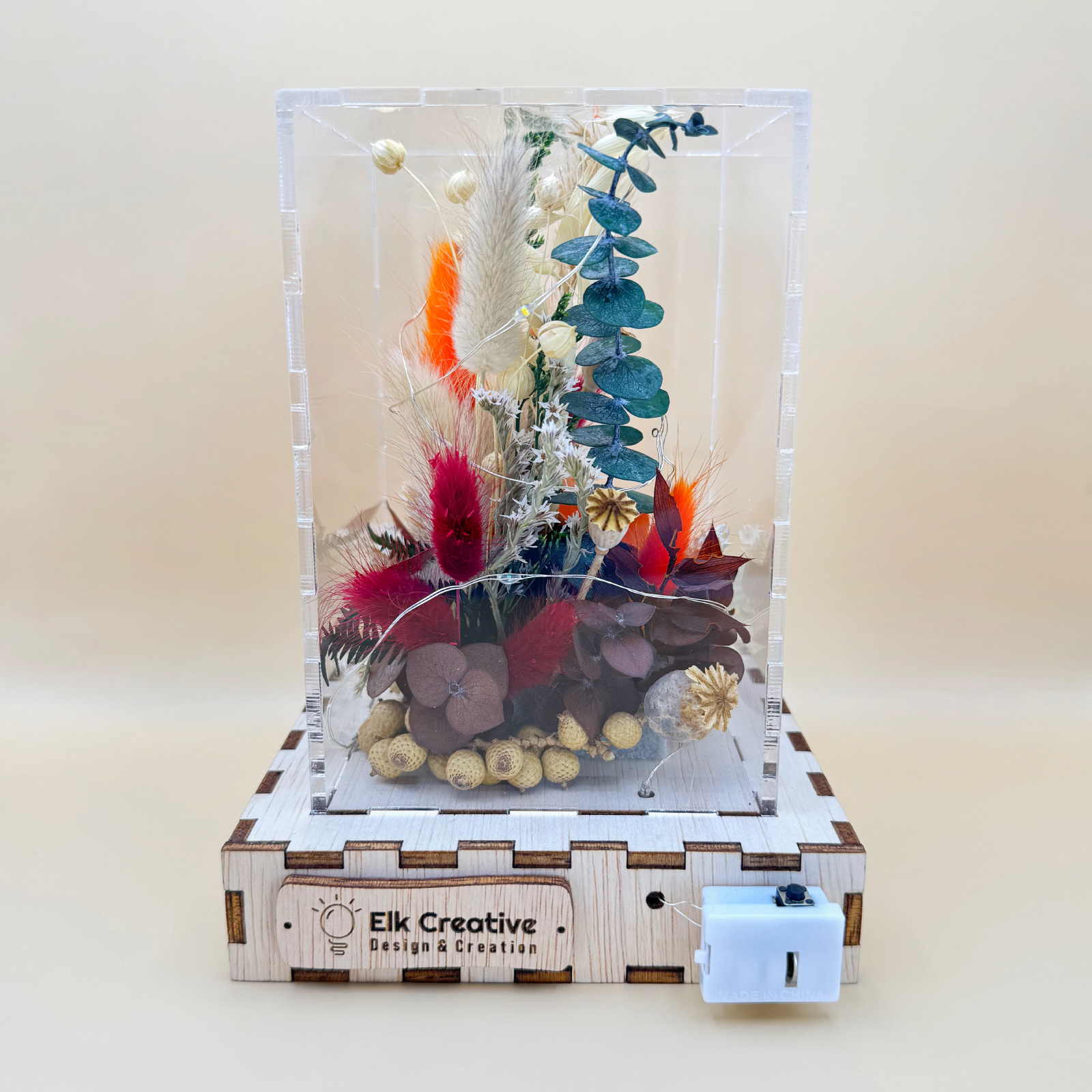 Cutie Luminoasă Decorativă – 15 cm (Model 17) - imagine 4