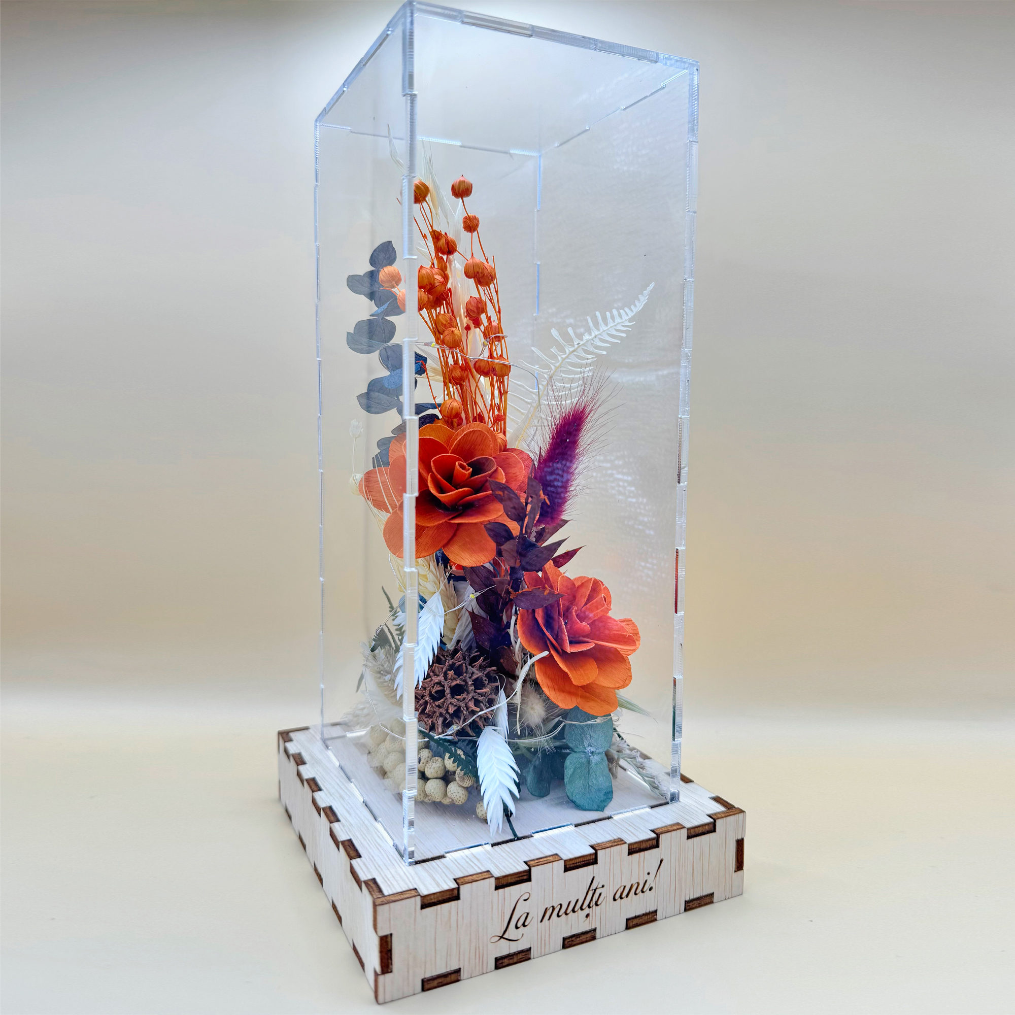 Cutie Luminoasă Decorativă – 25 cm (Model 05) - imagine 3