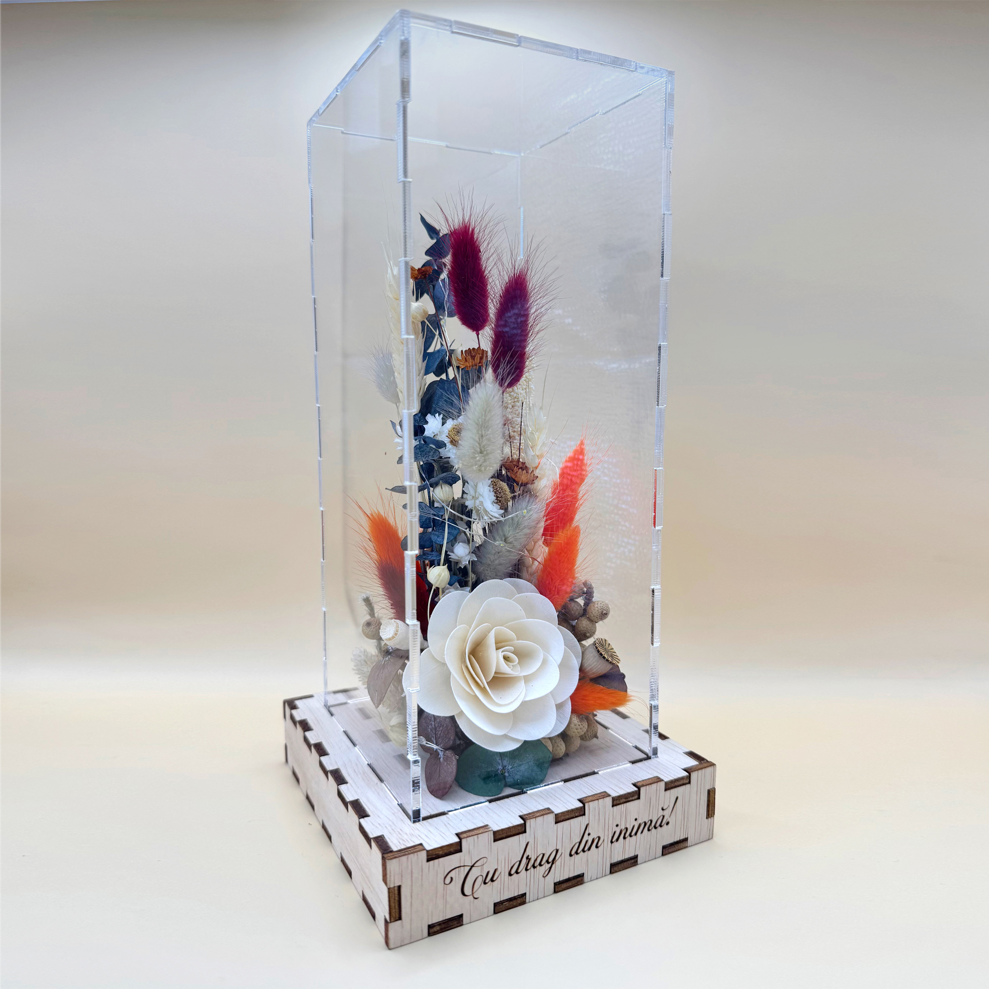 Cutie Luminoasă Decorativă – 25 cm (Model 06) - imagine 3