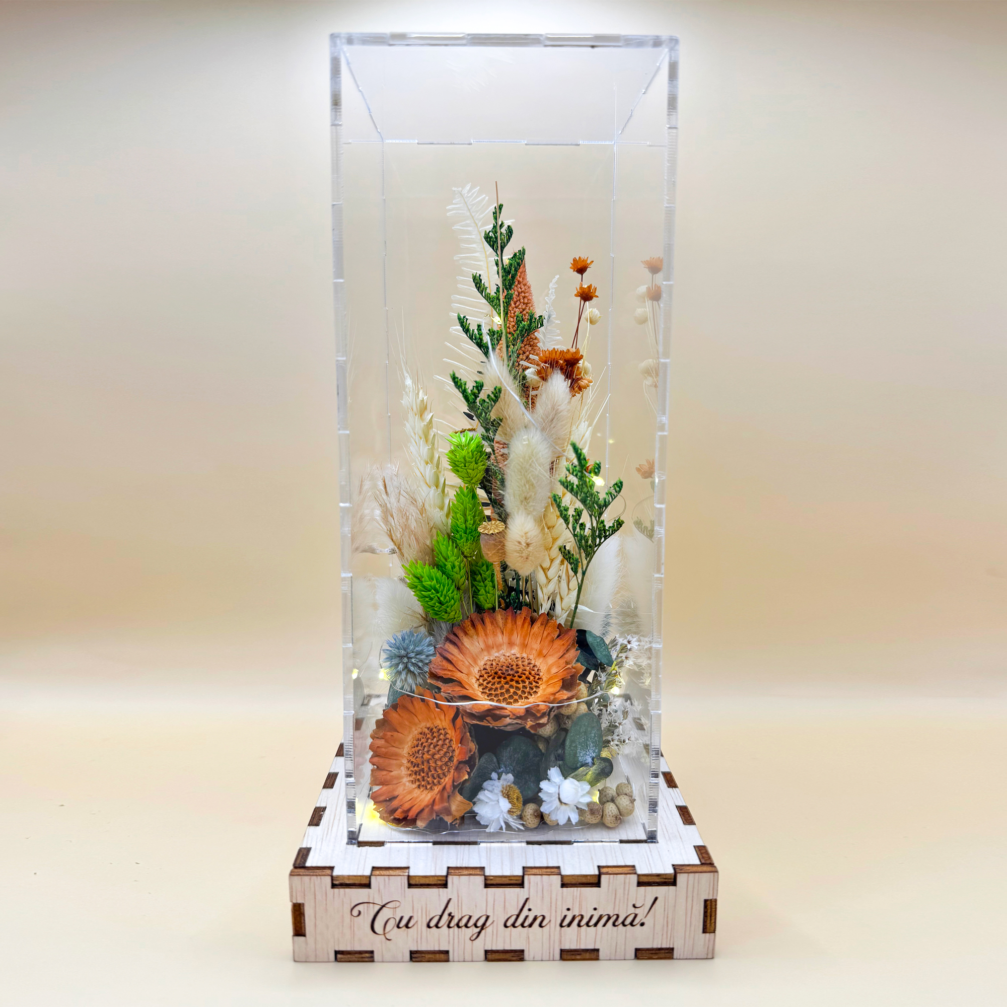 Cutie Luminoasă Decorativă – 25 cm (Model 15) - imagine 5